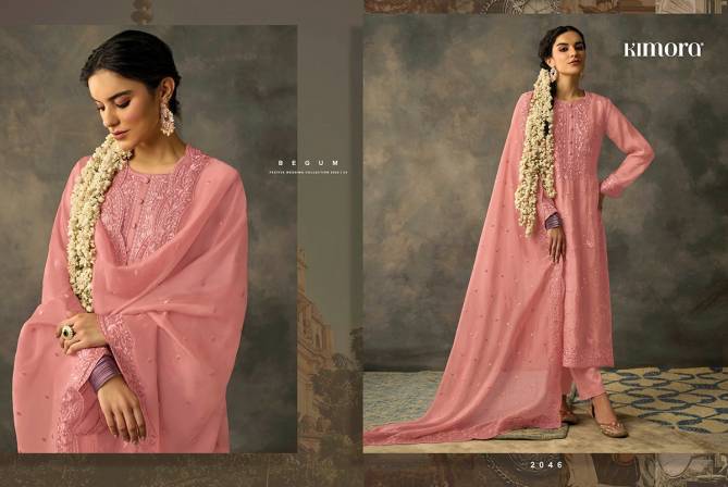 Kimora Begum Fancy Festive Wear Wholesale Designer Salwar Suits Catalog